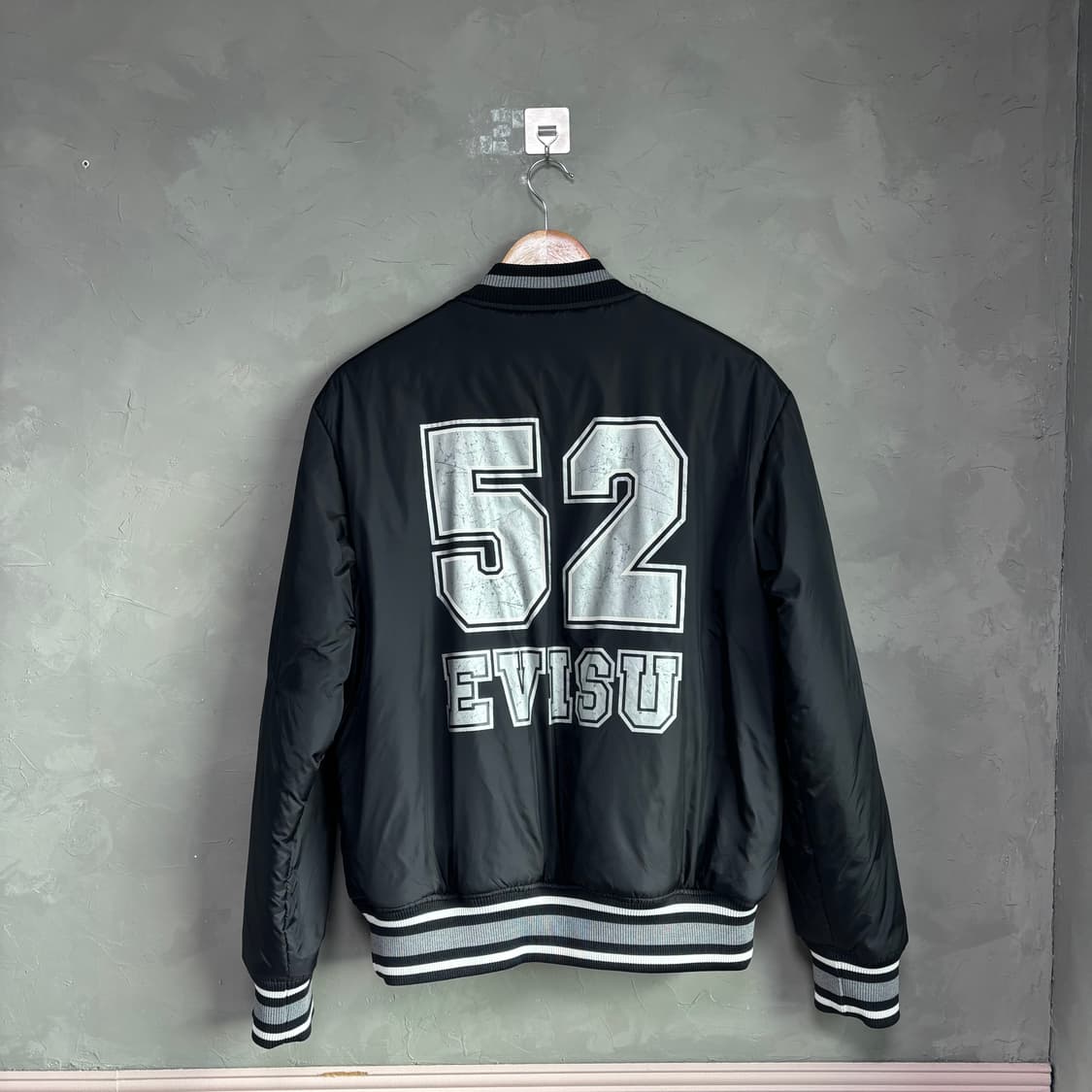 EVISU 에비수 빅로고 봄버 자켓 상품이미지5