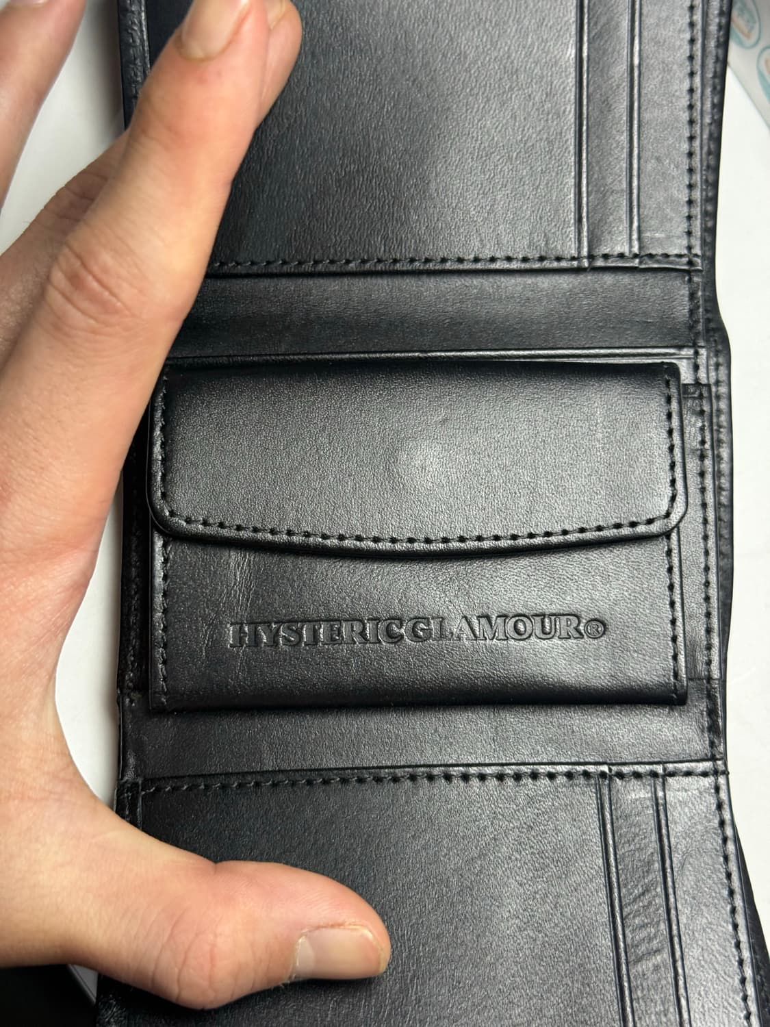 히스테릭 글래머 스터드 폭탄 로고 반지갑 상품이미지3