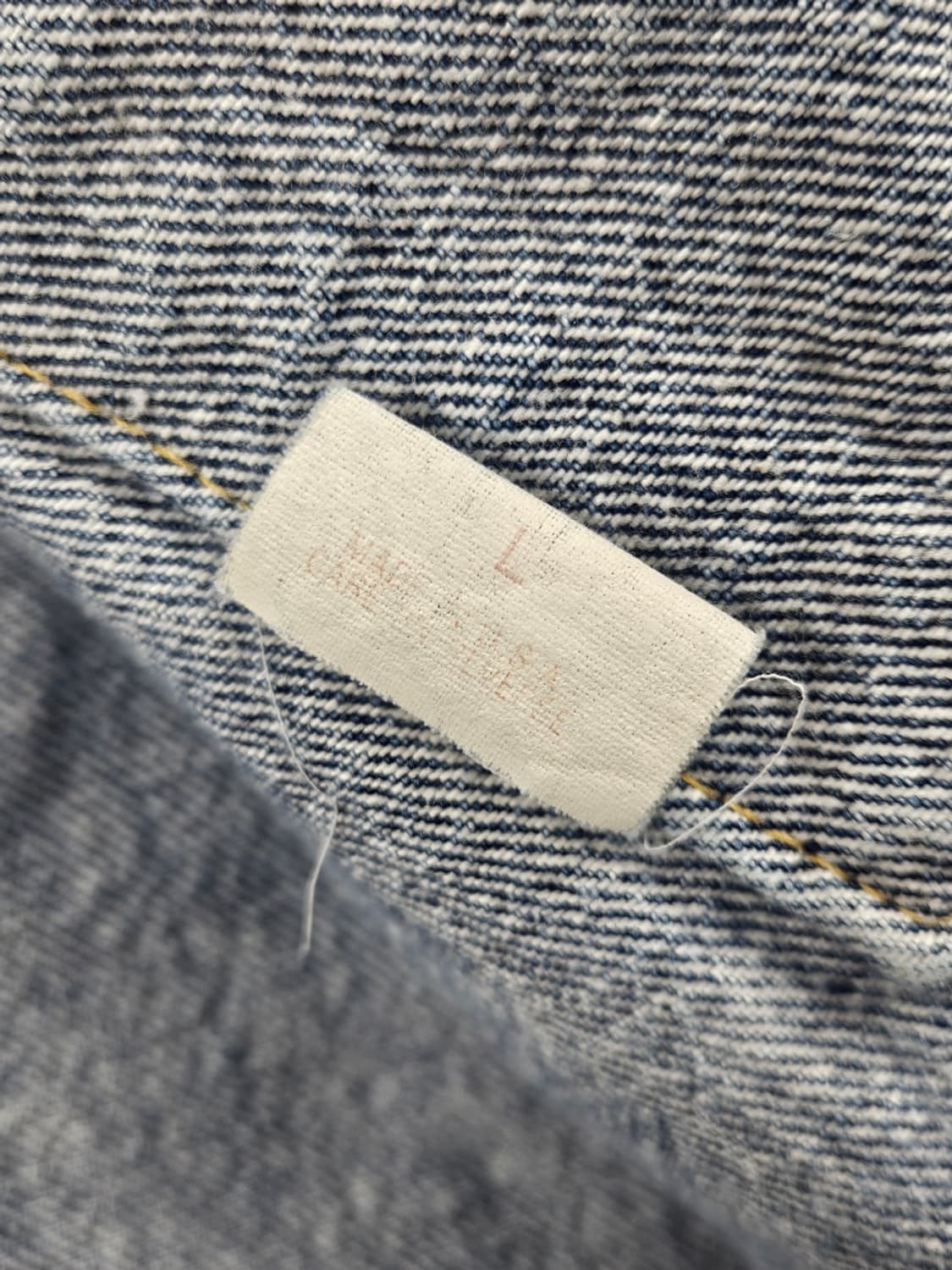 90's USA 리바이스 스톤워싱 데님 트러커 자켓 ( L )/ 9247 상품이미지9