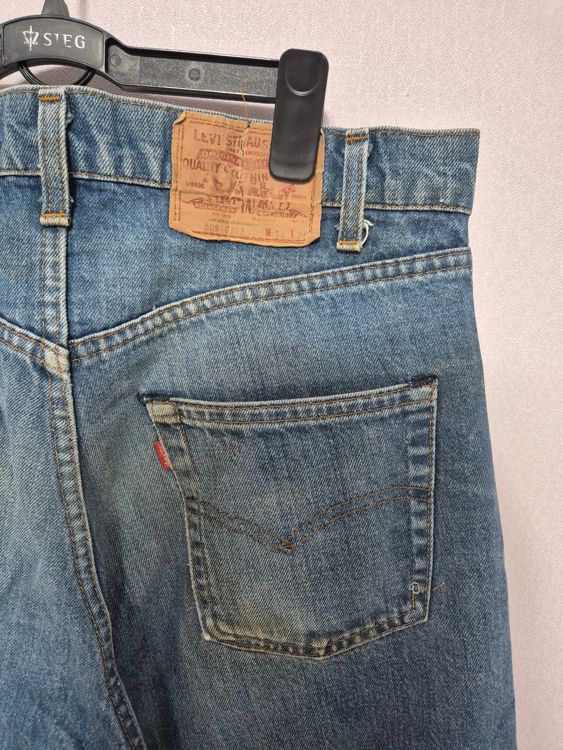 80s 리바이스 505 USA made 상품이미지7