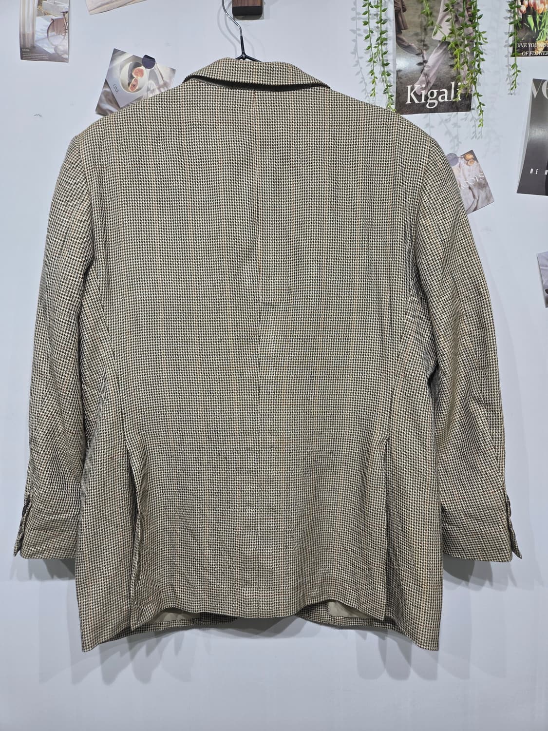 버버리 하운드투스 체크 자켓 블레이저 상품이미지4