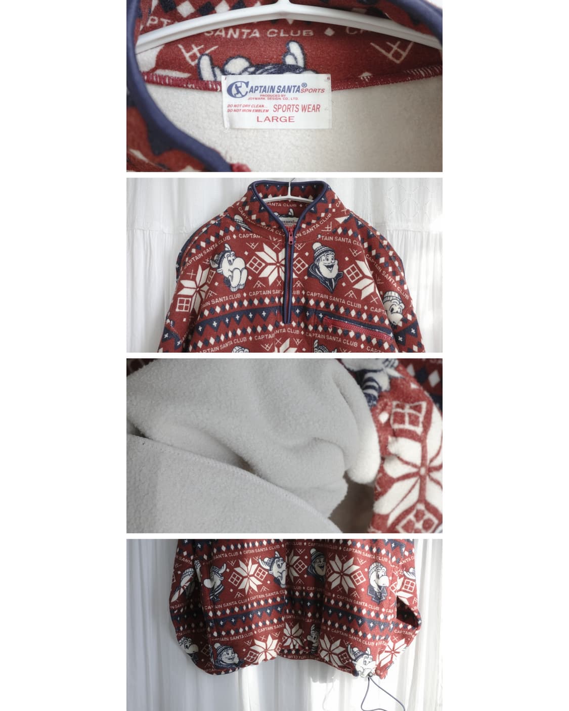 Captain santa fleece mtm 상품이미지2