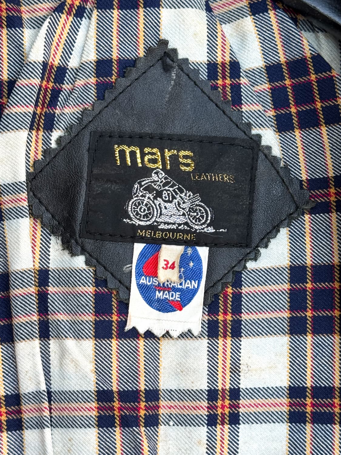 70’s Mars –  Leather Rider Jacket 상품이미지9