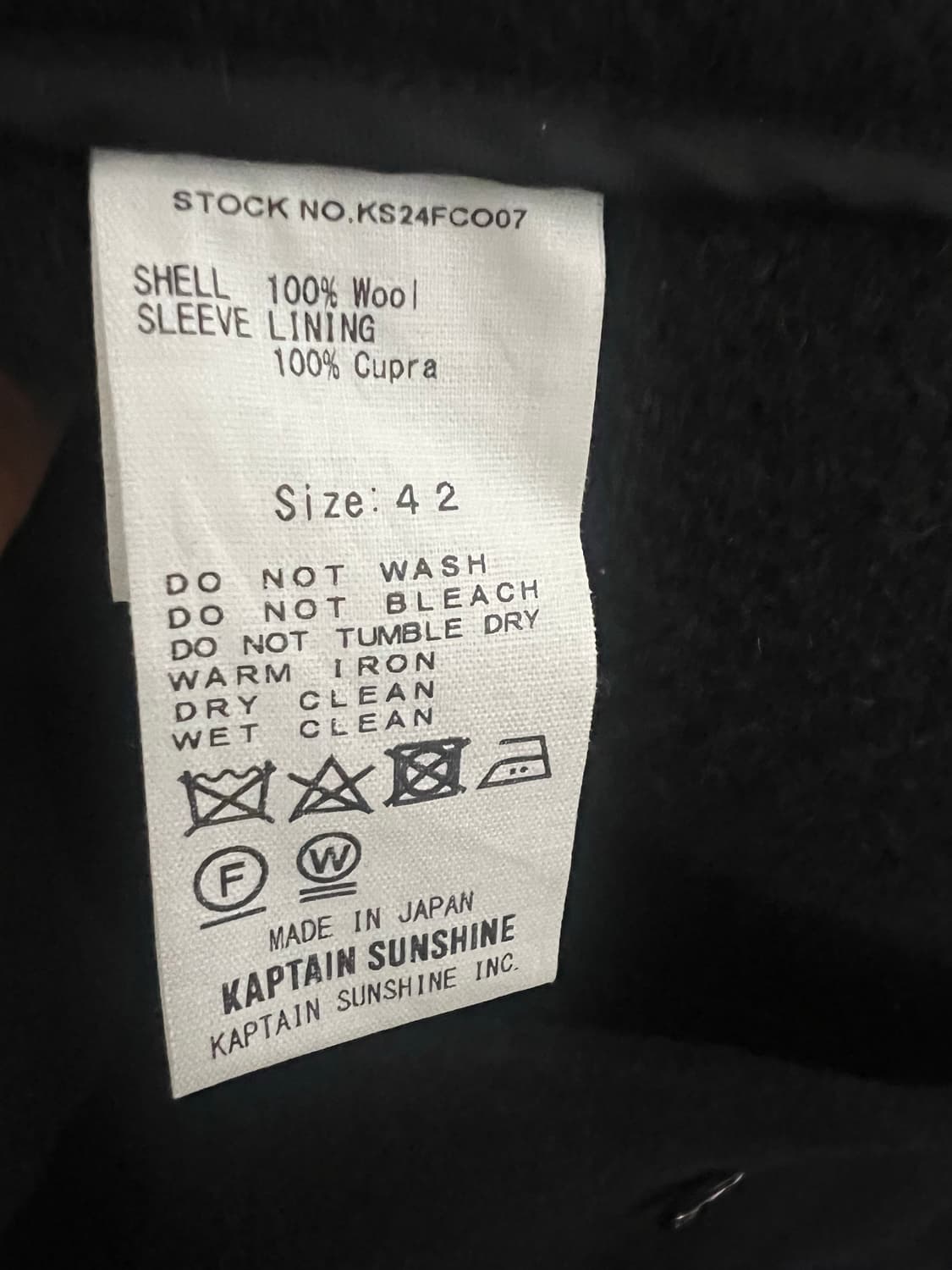 캡틴선샤인 숏 트레블러 42 블랙 상품이미지3