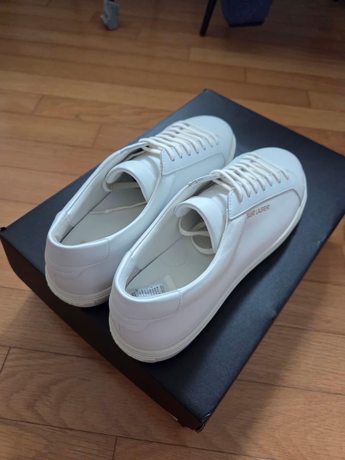 생로랑 앤디 스니커즈 화이트 43사이즈 (새상품) 상품이미지2