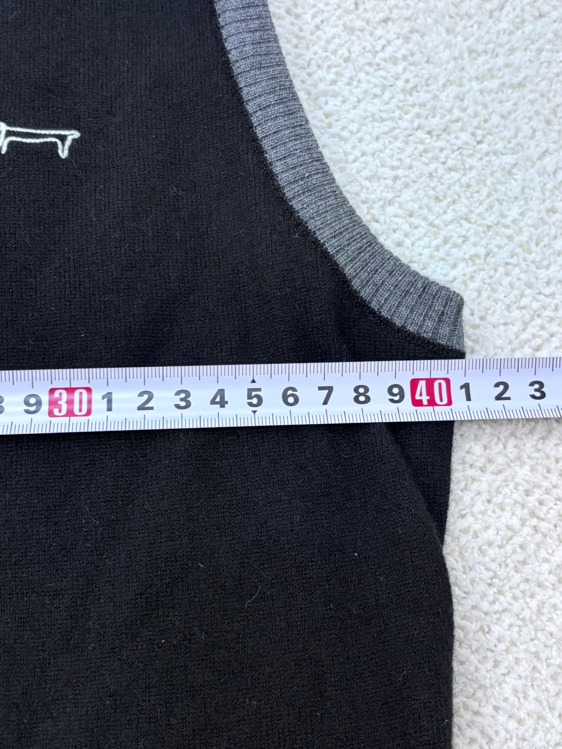 90 루이까스텔 여성 골프 니트 조끼 0305E 상품이미지6