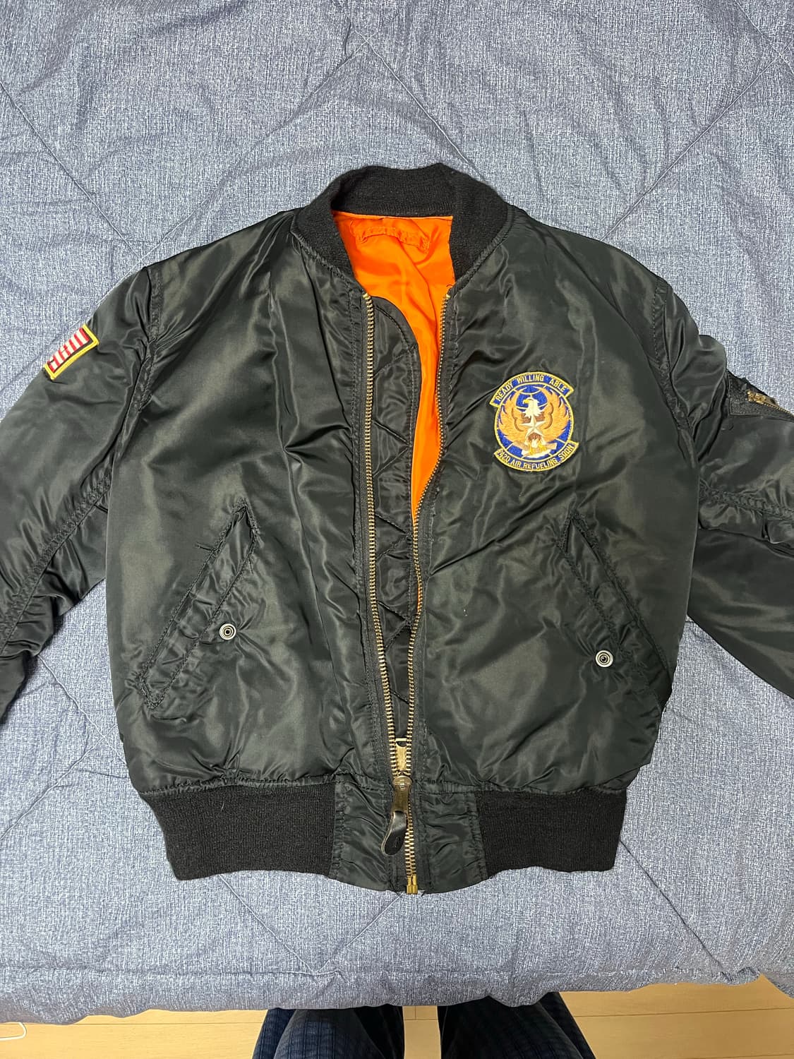 알파인더스트리 ma-1 항공점퍼 상품이미지1