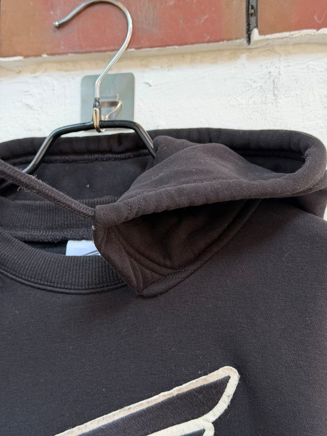 Honda x GU 블랙 후드 긴팔티 M 상품이미지4