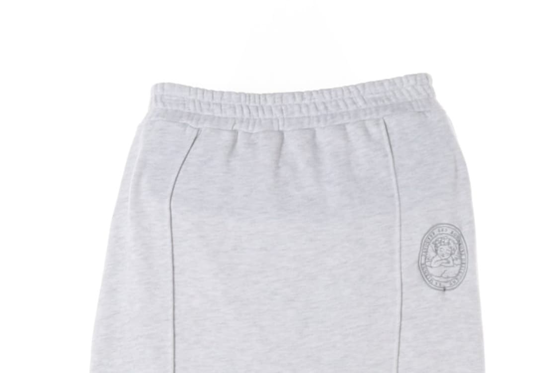 델리센트 로고 자수 밴딩 롱 스커트  상품이미지3