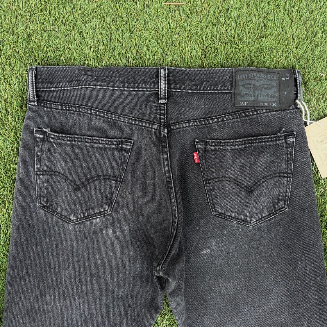 리바이스 501 스트레이트 블랙진 (36)   상품이미지3