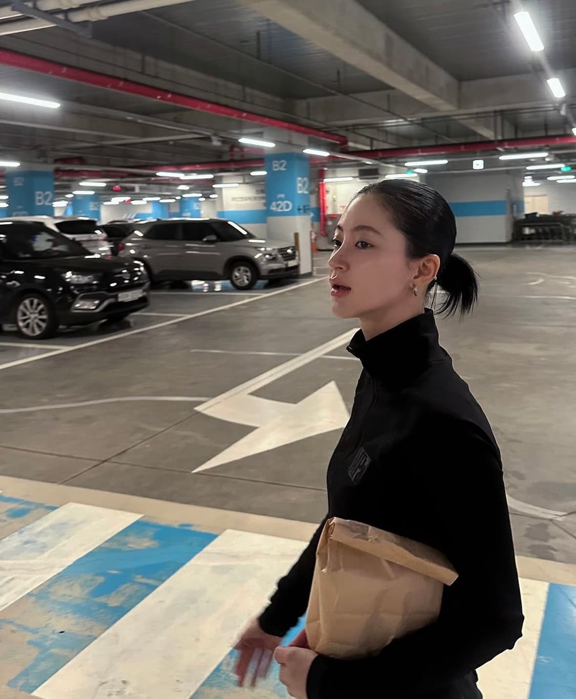 플라스틱 프로덕트 MPa 소프트 쉘 하프집업 여성 상품이미지2