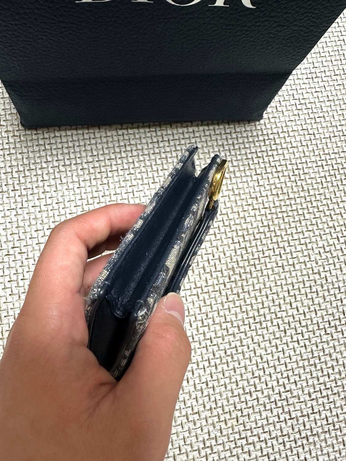 [OS/당일배송] 디올 오블리크 새들 카드지갑 상품이미지5