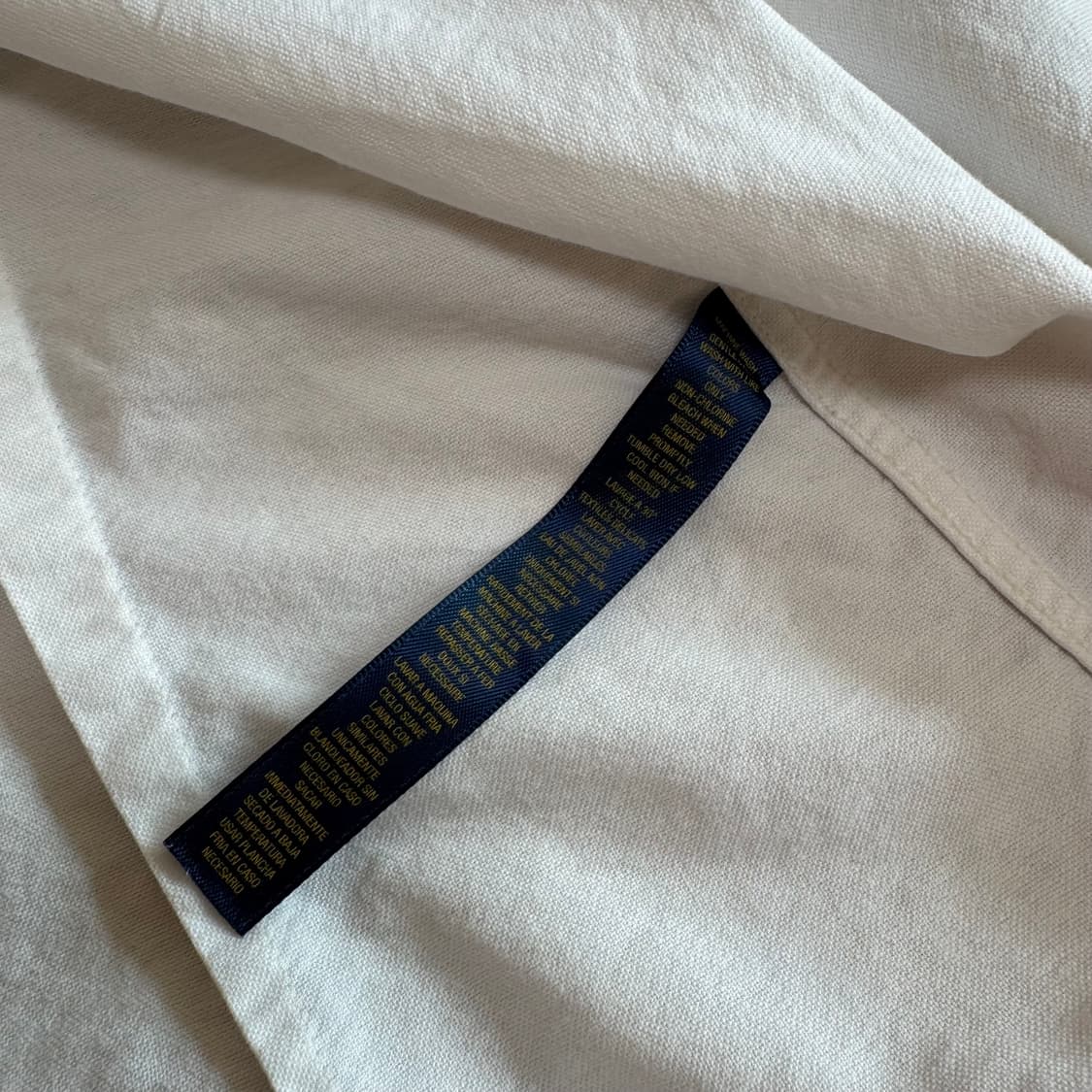 랄프로렌 럭비 옥스포드 셔츠 흰색 여성용 상품이미지8