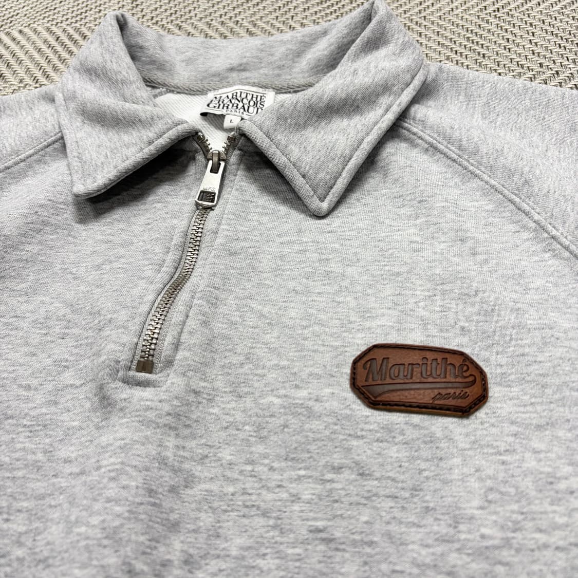 (L)마리떼프랑소와저버 반집업 맨투맨  상품이미지4