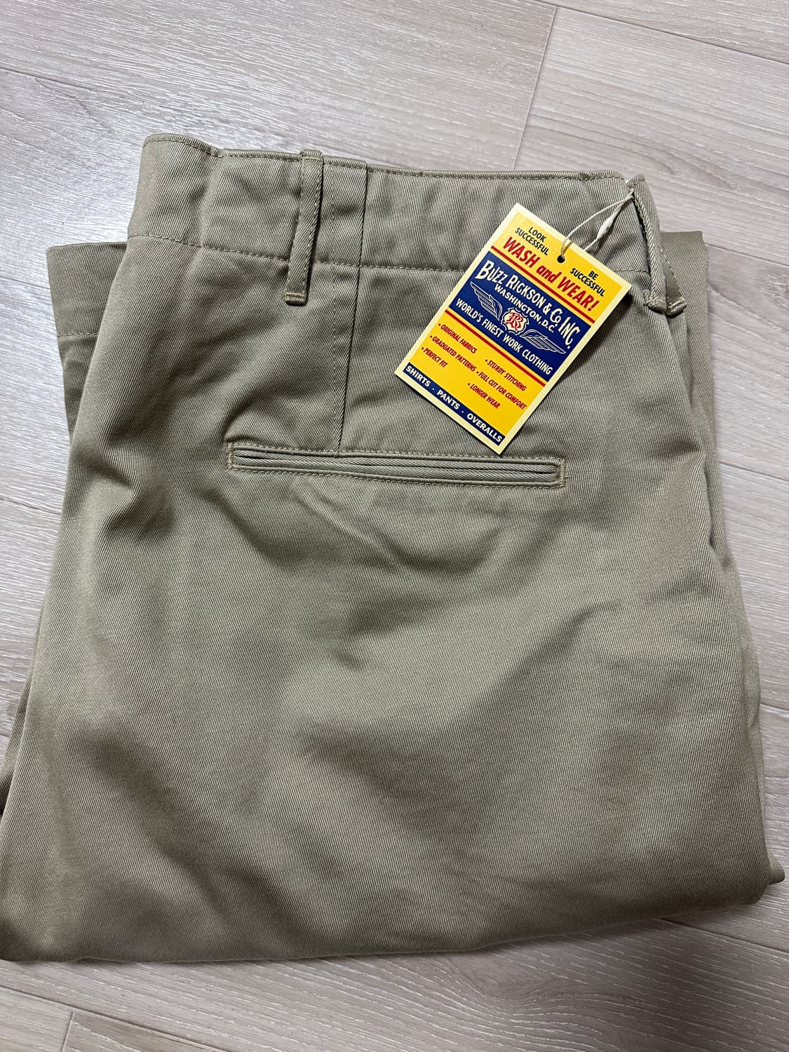 버즈릭슨 오리지널 치노 카키 36 상품이미지1