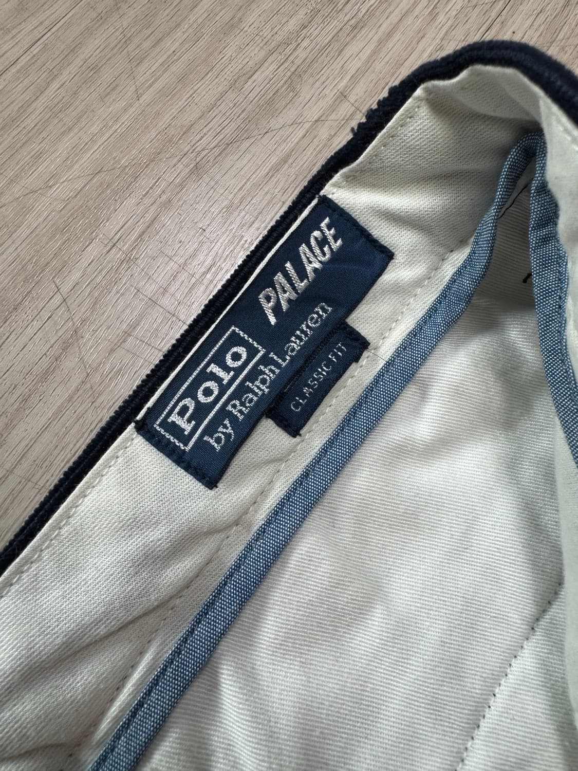 폴로 팔라스 콜라보 코듀로이 팬츠 네이비 32 상품이미지4