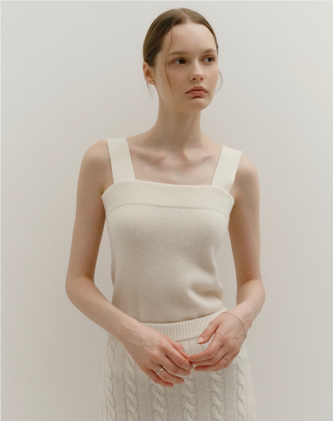 시에 SIE 아르 슬리브리스 크림 아이보리 F 상품이미지1