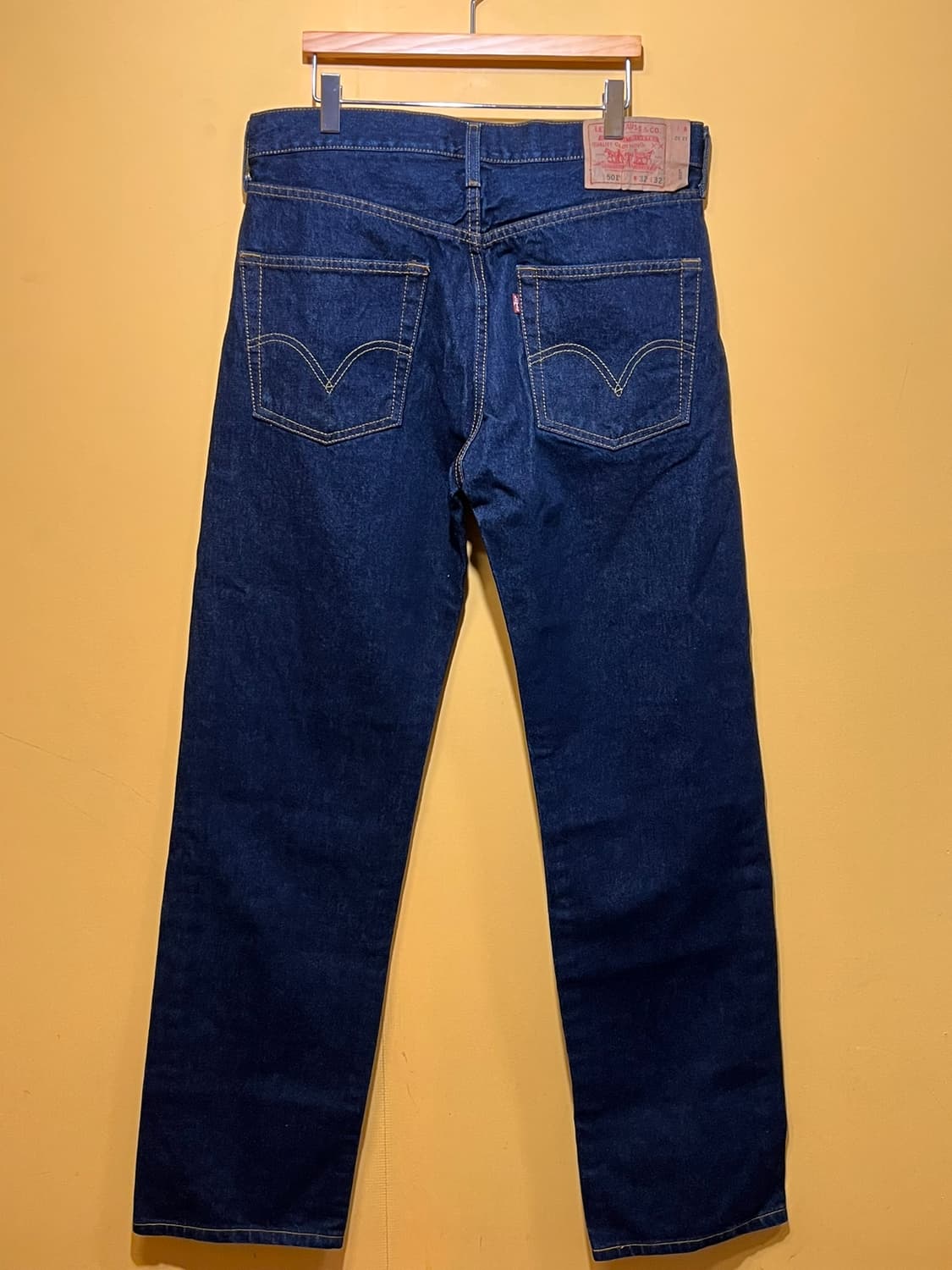 00's [32x32] 리바이스 501 스트레이트 핏 생지 데님 팬츠 상품이미지6