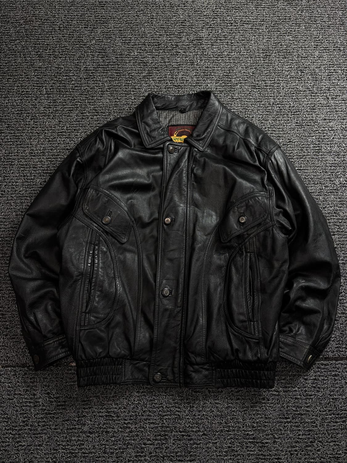 RAPIDO 아카이브 램스킨 봄버 레더 자켓 1763 상품이미지2