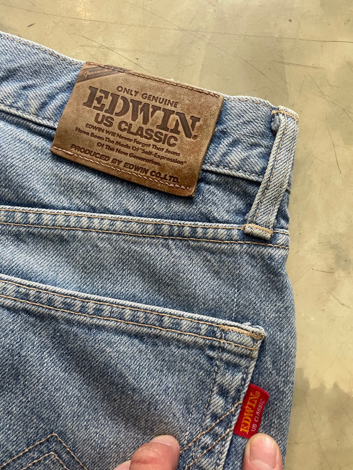 EDWIN 에드윈 made in japan 데님팬츠 33 상품이미지6