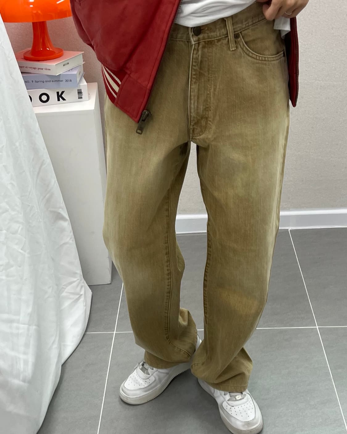 (허단39)랭글러 코튼 워싱팬츠-M1592 상품이미지1