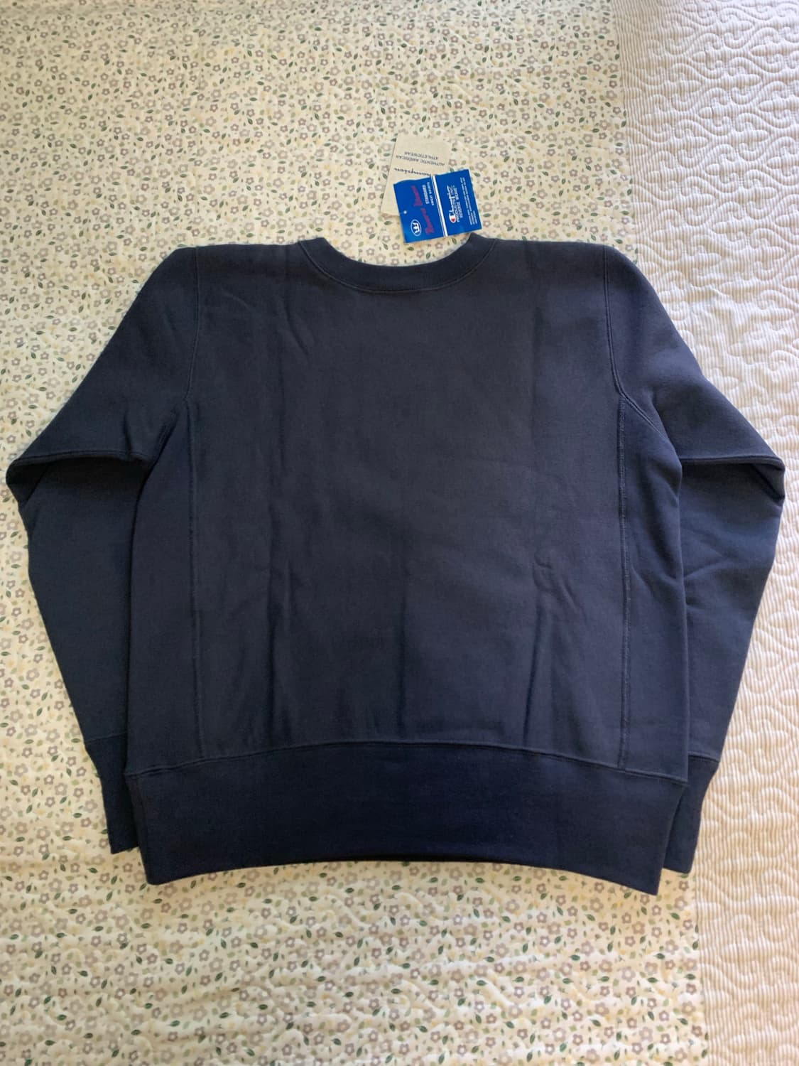 [L] 챔피온 재팬 리버스 위브 크루넥 스웻셔츠 다크 네이비 상품이미지3