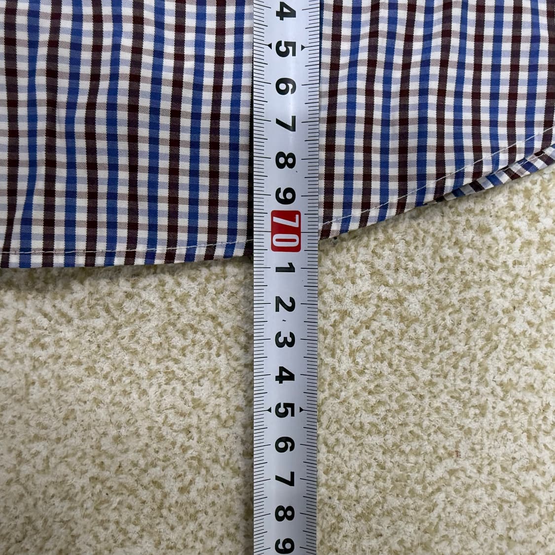 100 킨록 체크 셔츠 0128T1 상품이미지6