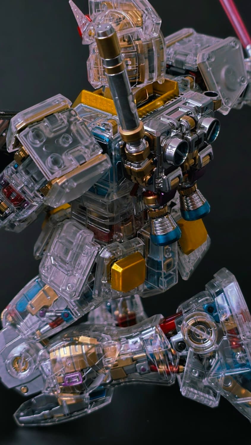 반다이 PG 퍼스트 건담 & 샤아 자쿠 도색작 판매 합니다. 상품이미지6