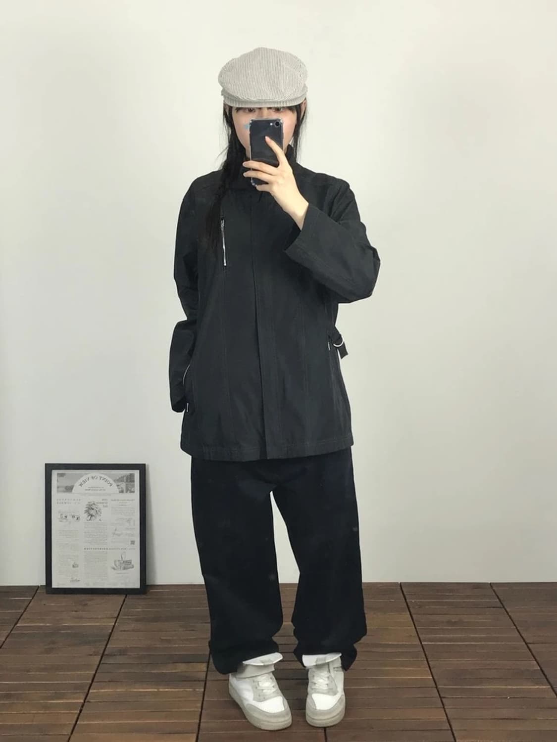 Moilecole Black Zip Jacket 상품이미지1