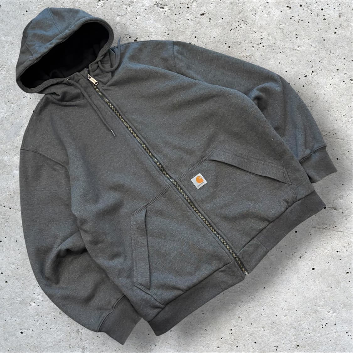 [L] 21SP 칼하트 레인디펜더 풀집업 후드집업 그레이 D874 상품이미지1