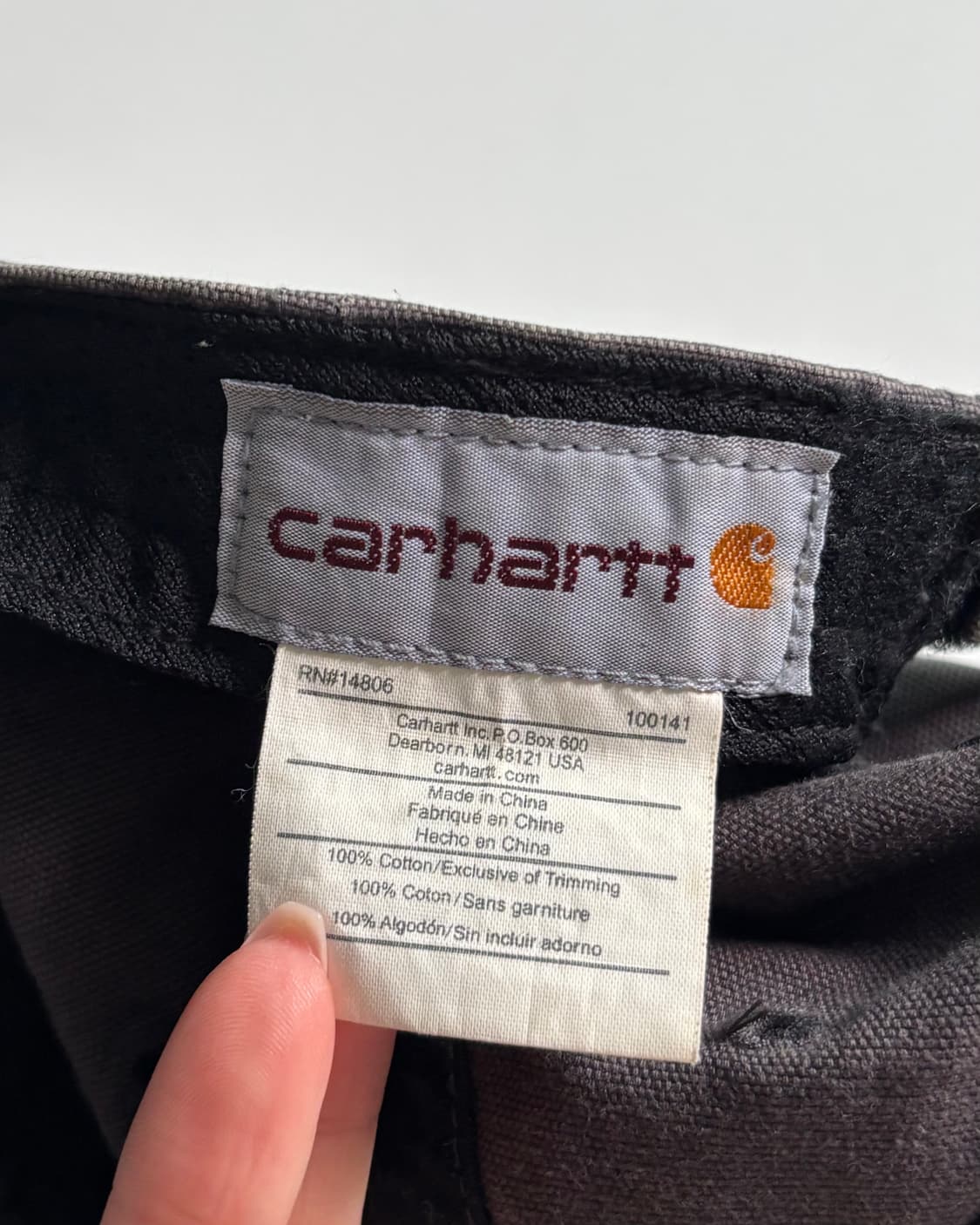Carhartt  카키브라운 볼캡 상품이미지3