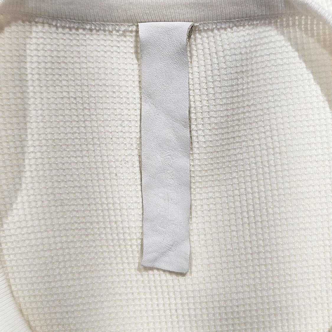 [XL] 크롬하츠 페이퍼잼 레더패치 와플 니트 화이트 B1213C139 상품이미지7