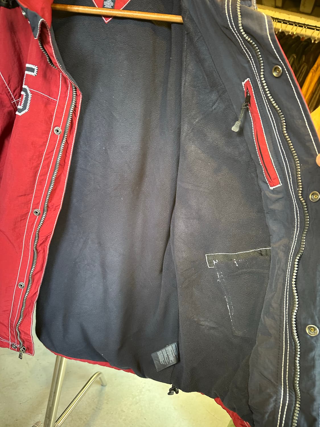 타미힐피거 올드스쿨 후리스 라이닝 트랙 자켓 상품이미지9