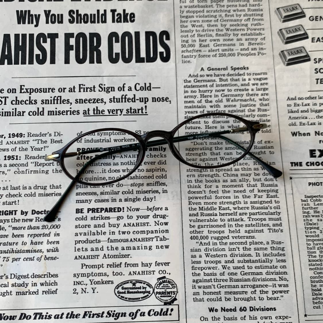 731 데드스탁 뿔테 미니멀 포멀 라운드 오벌 블랙 빈티지안경 픽키안경 상품이미지1