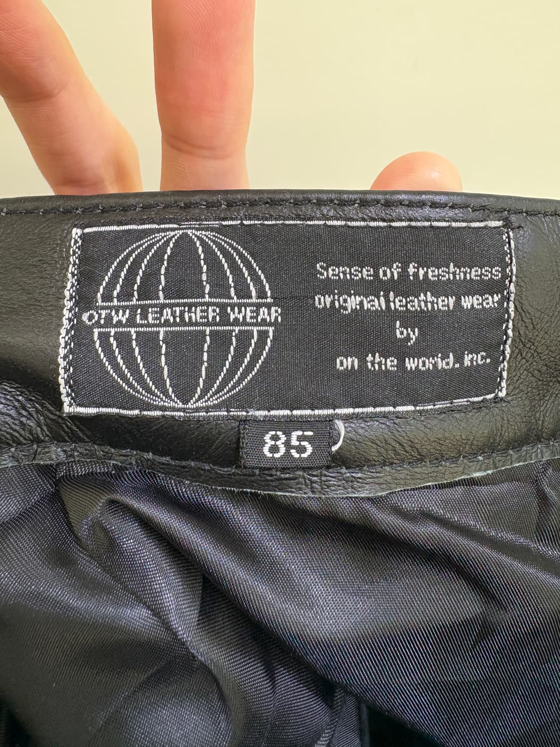 OTW LEATHER WEAR 레더팬츠 상품이미지6