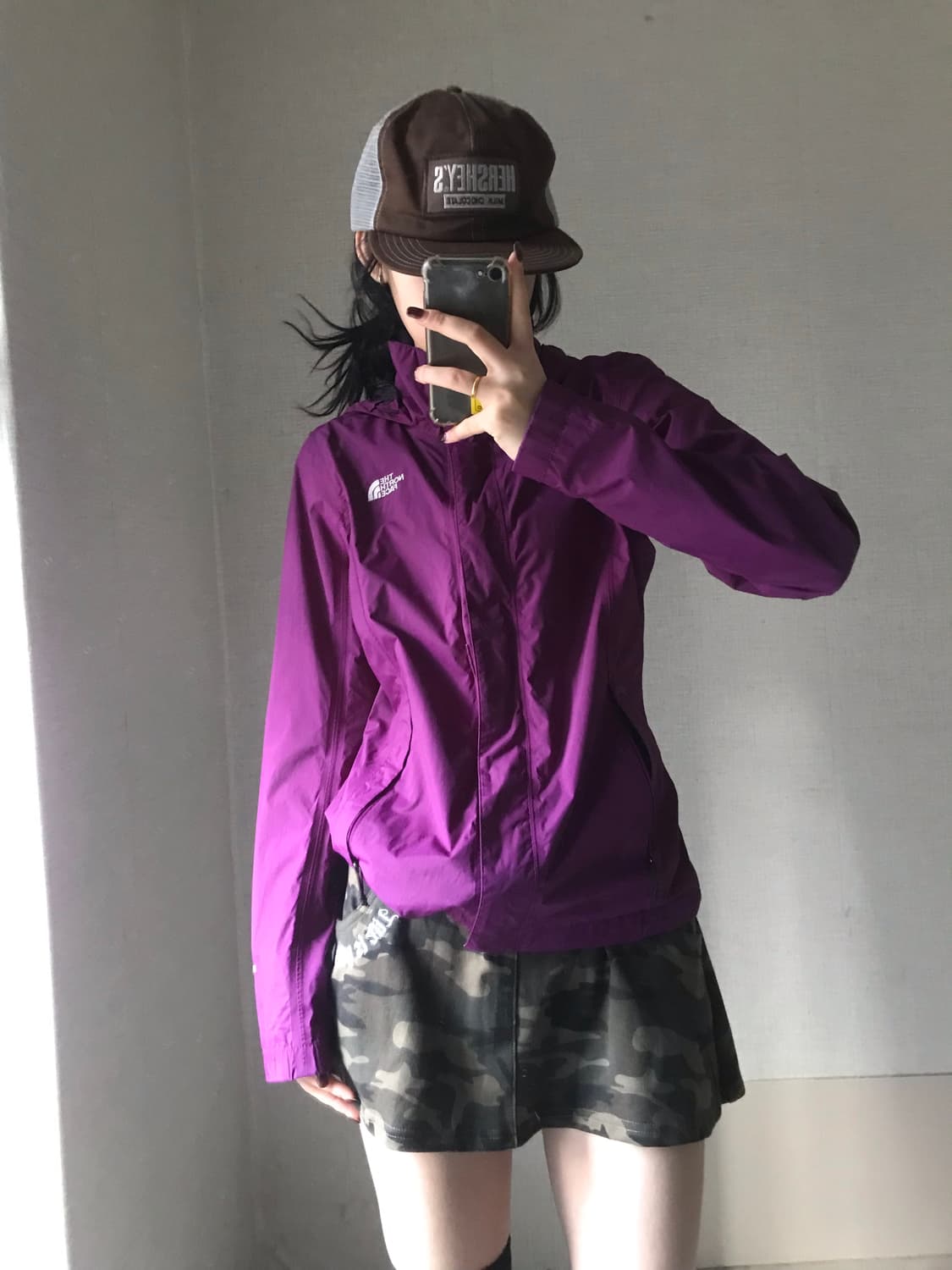 노페 플럼핑크 바람막이 상품이미지4