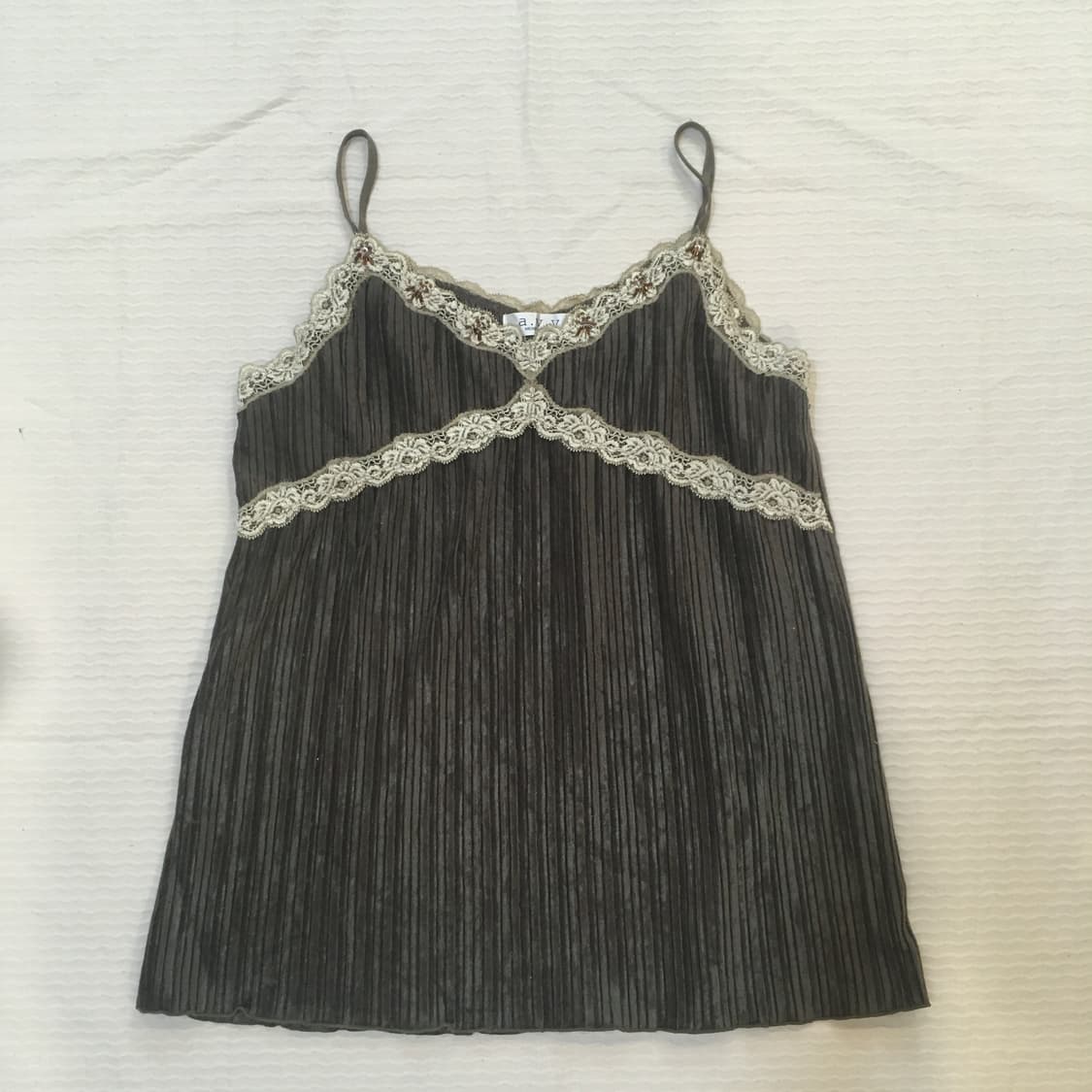 일본빈티지 카키 모리 슬리브리스 상품이미지10