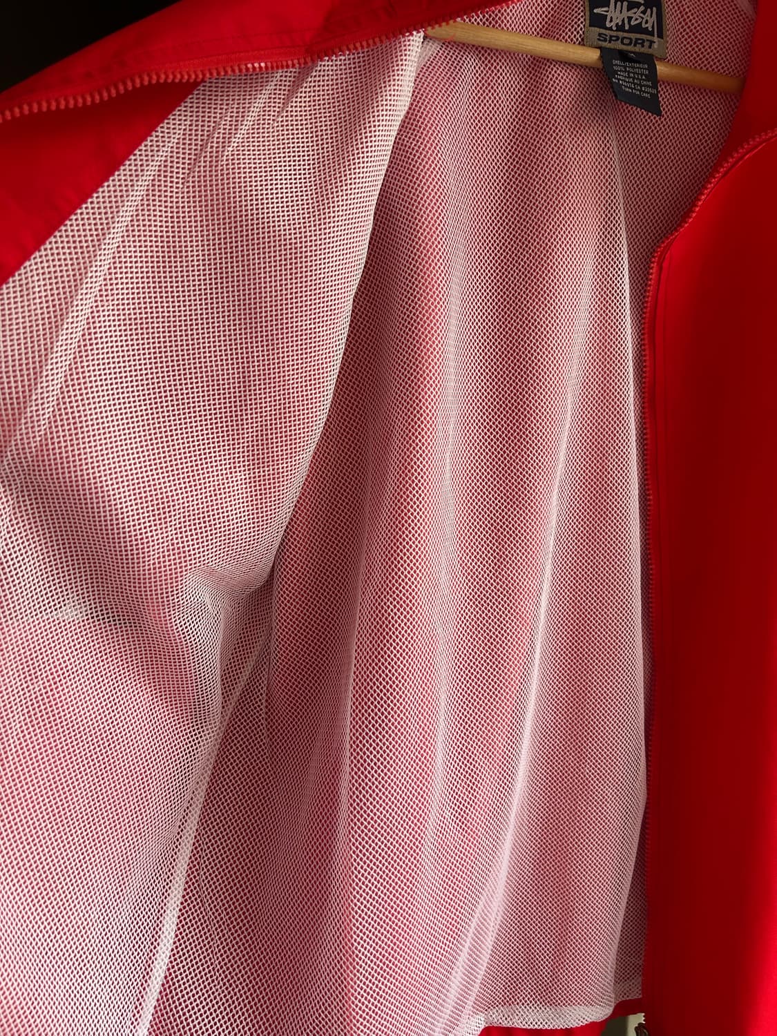 90‘s 스투시스포츠 리플렉티브 바람막이 상품이미지5