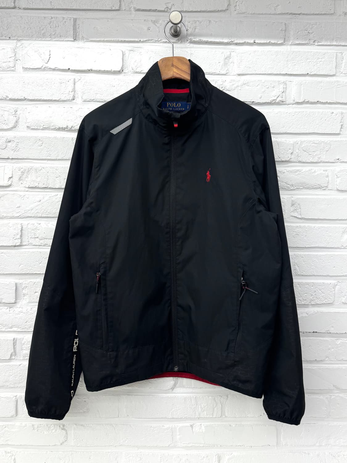 폴로 블랙 바람막이 상품이미지3