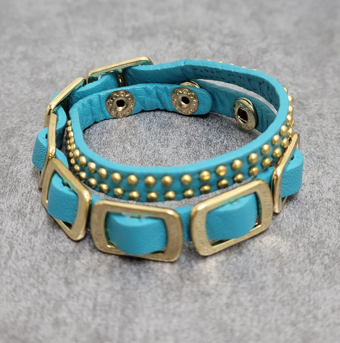 stud leather bracelet 상품이미지1