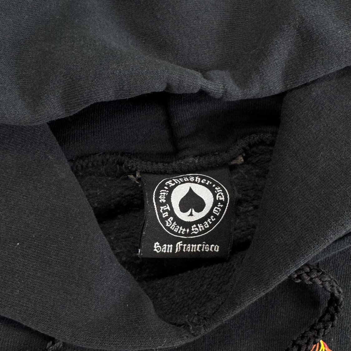 Thrasher 트레저 블랙 후드티 상품이미지5