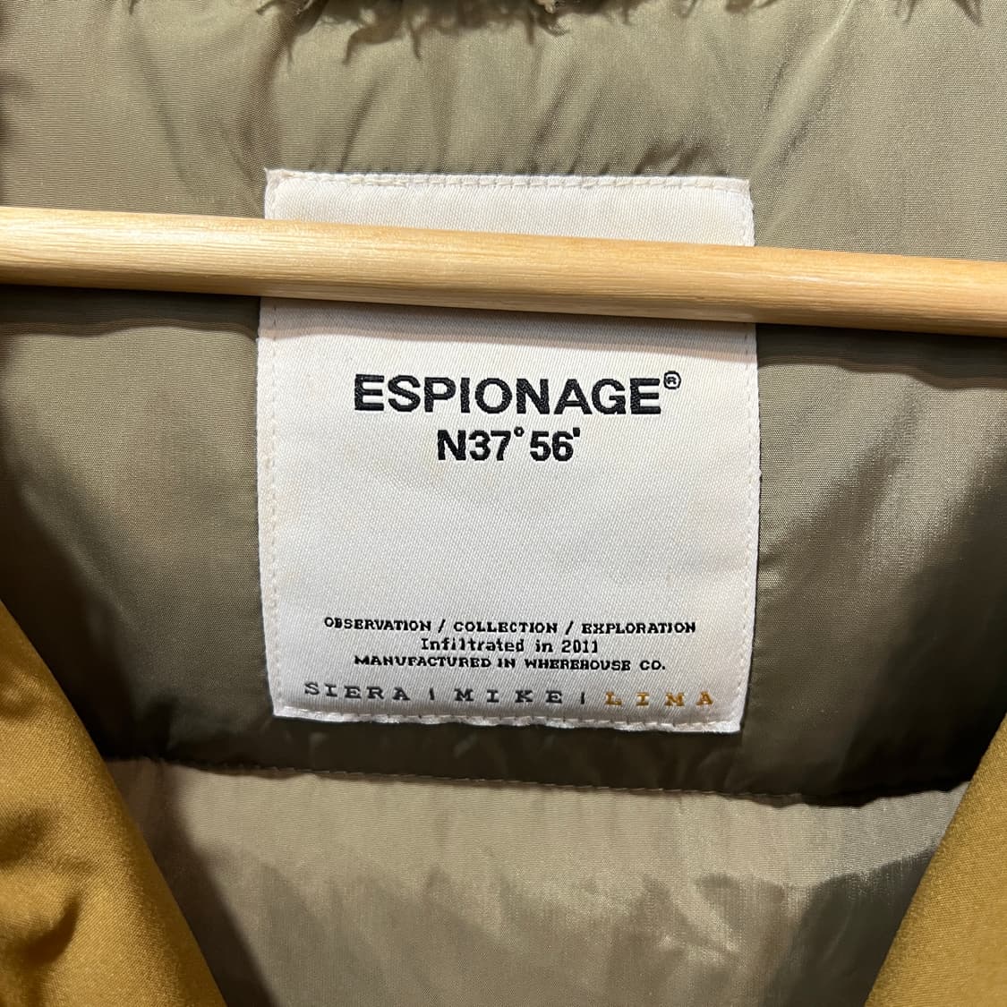 에스피오나지 패딩 상품이미지3