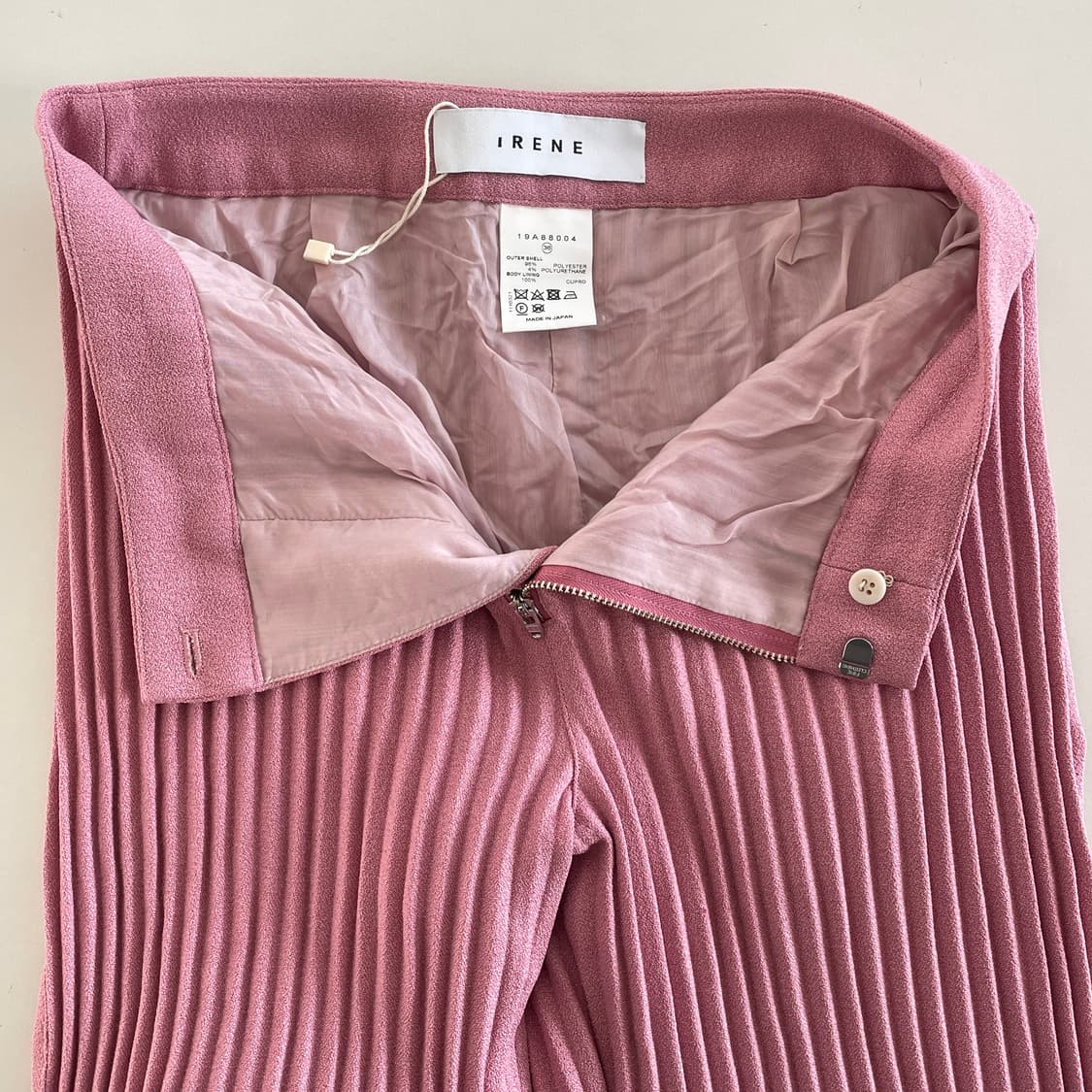 아이레네 핑크 플리츠 팬츠 상품이미지5