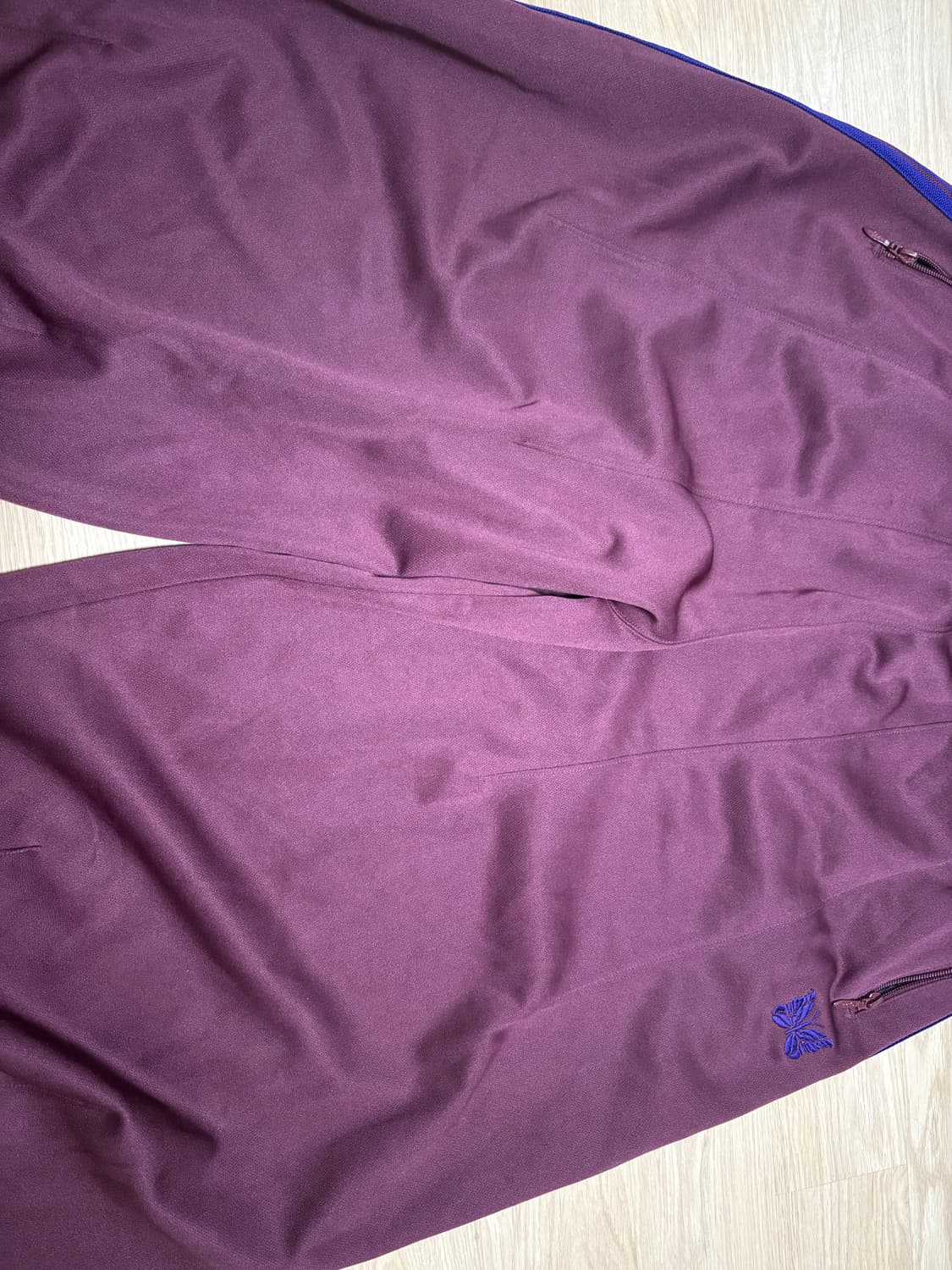 니들스 hd 트랙팬츠 와인 M 상품이미지2