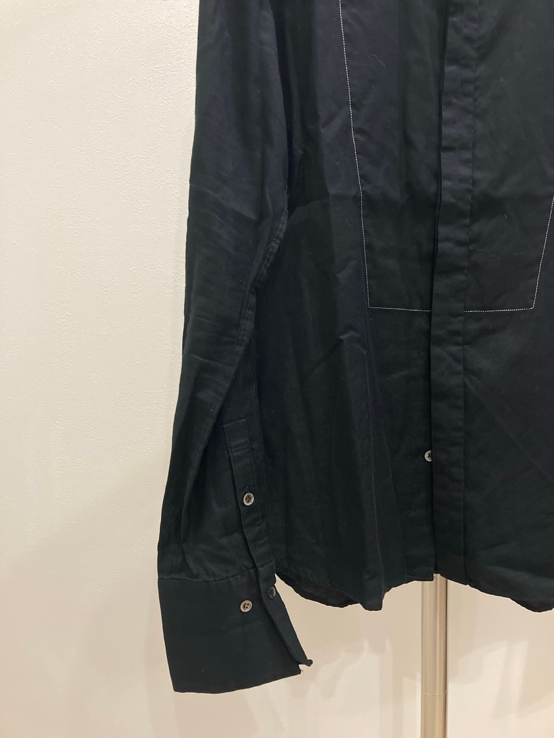 언더커버 07ss "PURPLE" 스퀘어 라인 버튼업 셔츠 상품이미지2