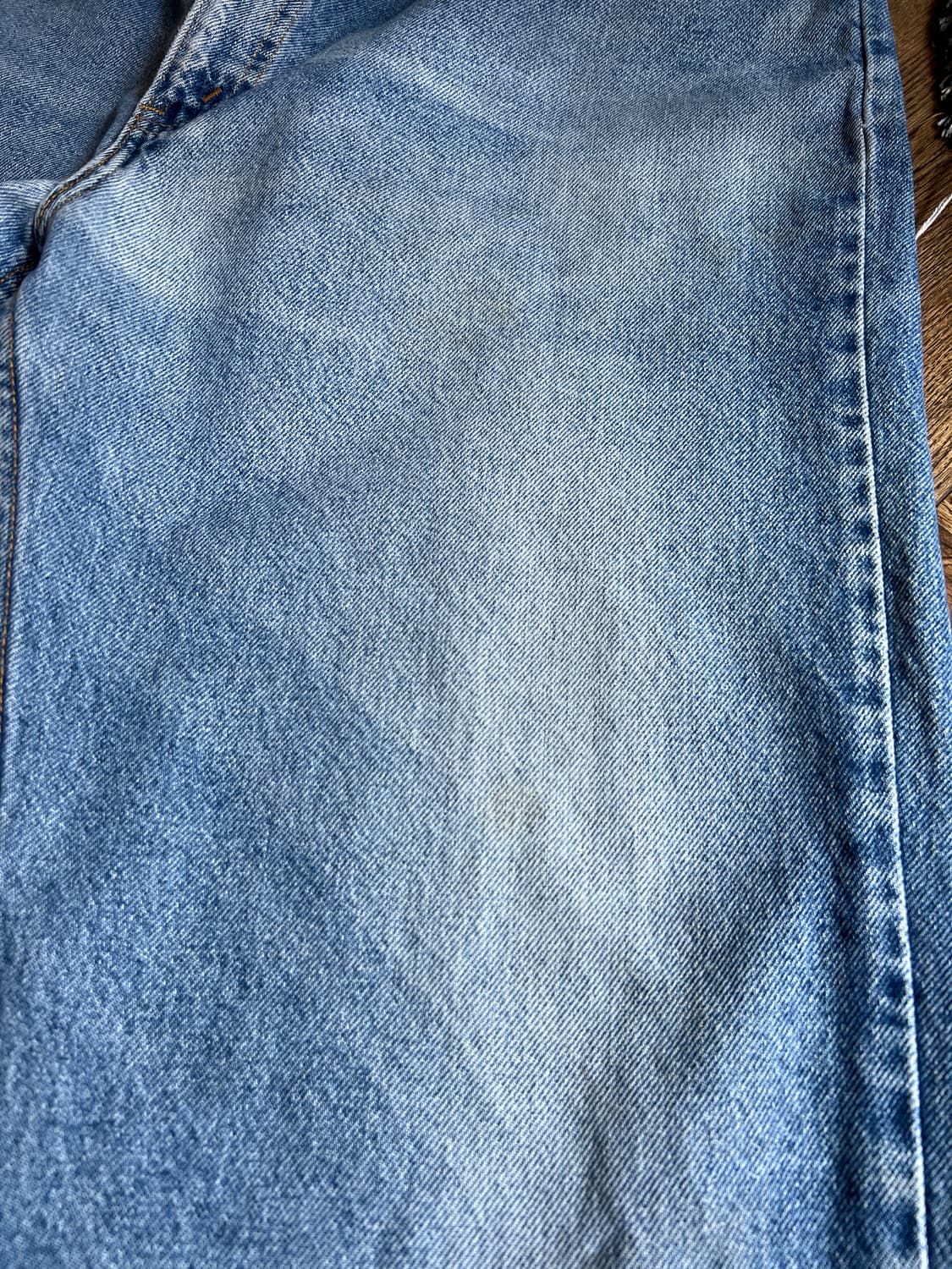 [44]90's 리바이스 USA 오렌지탭 505 빅사이즈 워싱 데님 팬츠 상품이미지5