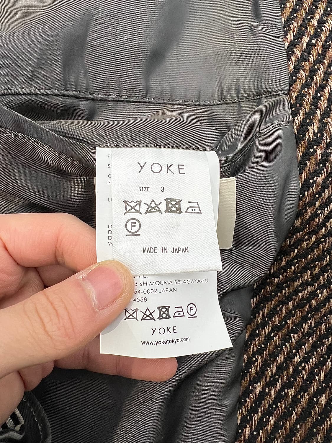 요크 23aw 프론트 하이넥 멀티 집 블루종 자켓 상품이미지9