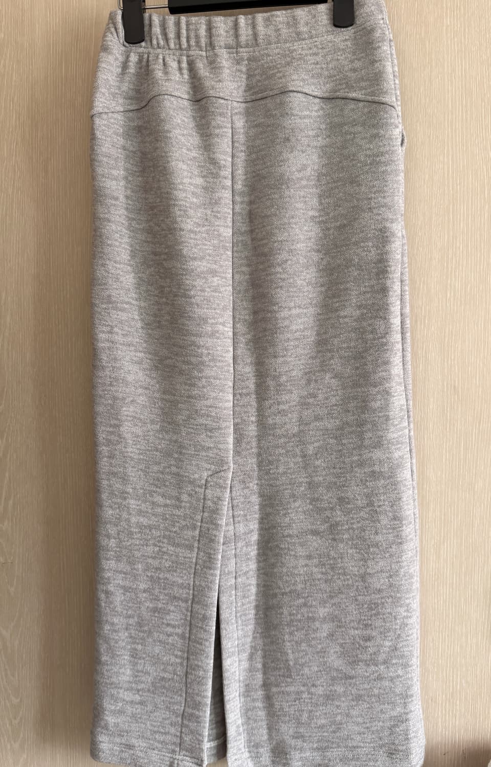 소윰 이중직 스커트 그레이 S 밴딩롱스커트  상품이미지2