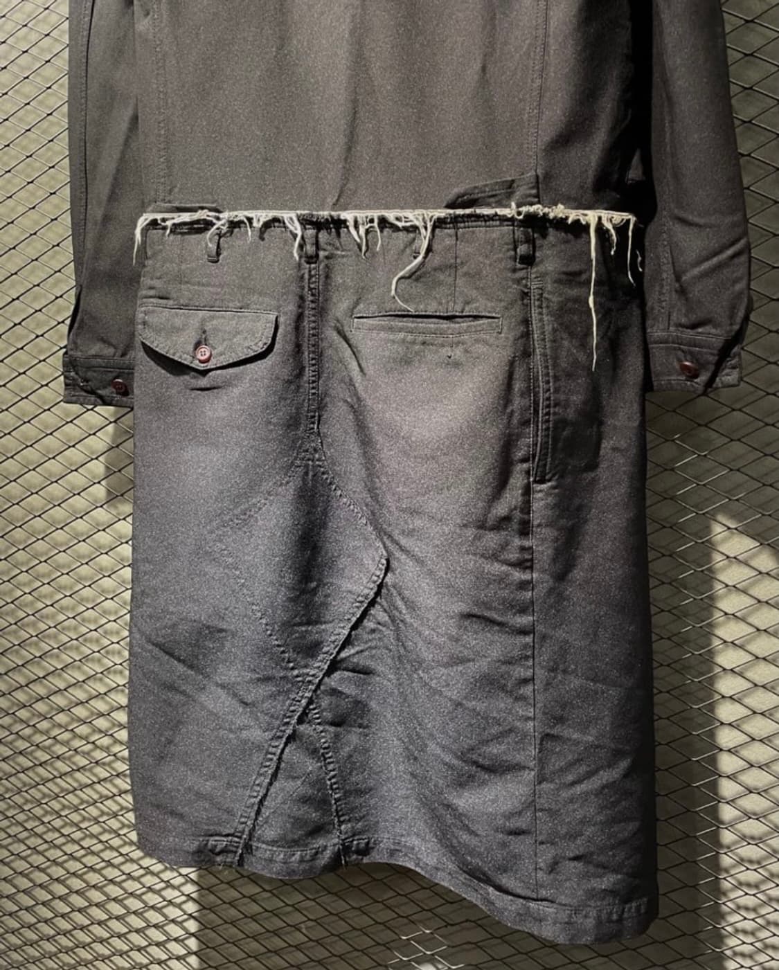 꼼데가르송 옴므 플러스 측융 코트 상품이미지5