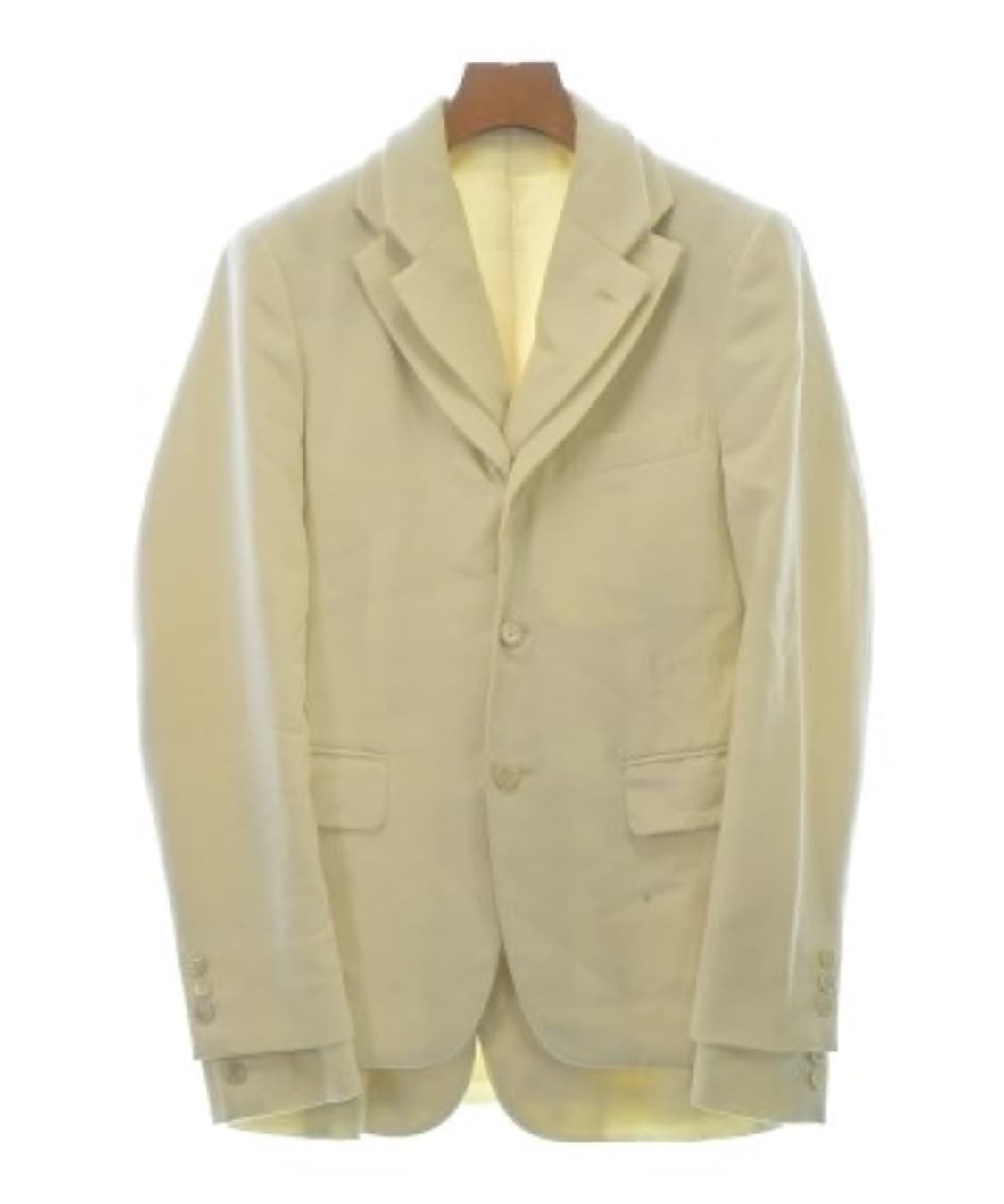 24aw 꼼데가르송 옴므플러스 아이보리 레이어드 자켓 m 상품이미지1